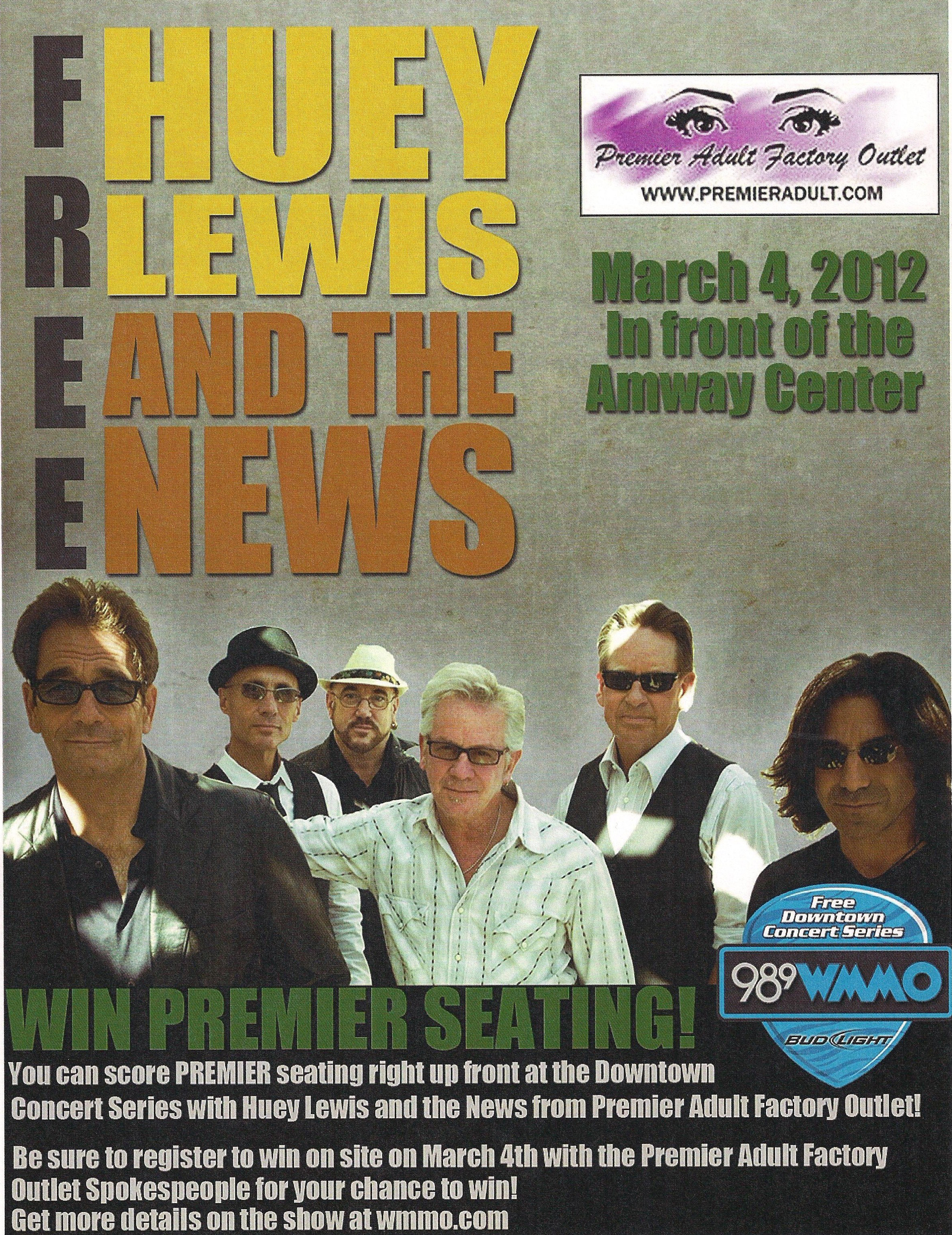 Huey Lewis and the News – Downtown Orlando Concert Series