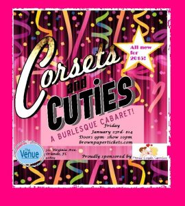 Corsets and Cuties Jan 23rd