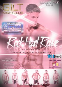 Rock Hard Revue - January Flyer